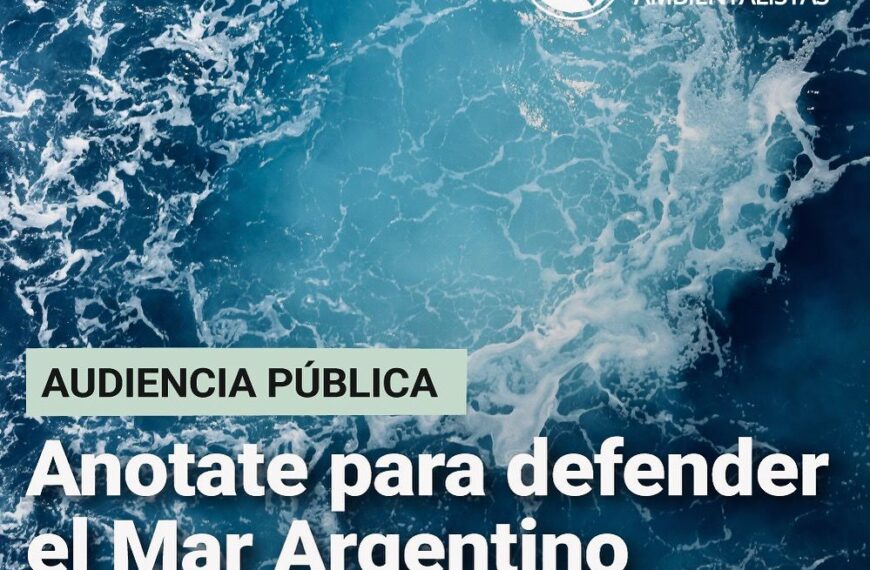 📣 En defensa del Mar Argentino 🌊