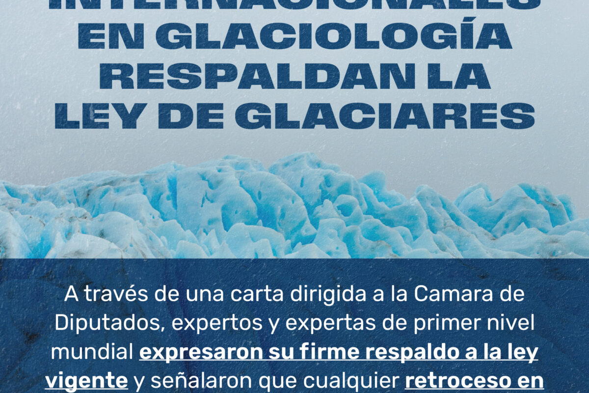 La comunidad científica internacional advierte sobre los riesgos de reformar la Ley de Glaciares en Argentina