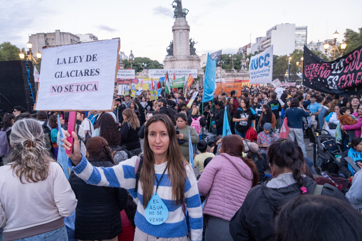 La demanda colectiva para proteger los glaciares se acerca al millón de adhesiones